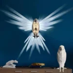 3D Reflection Eagle Night Lamp Light